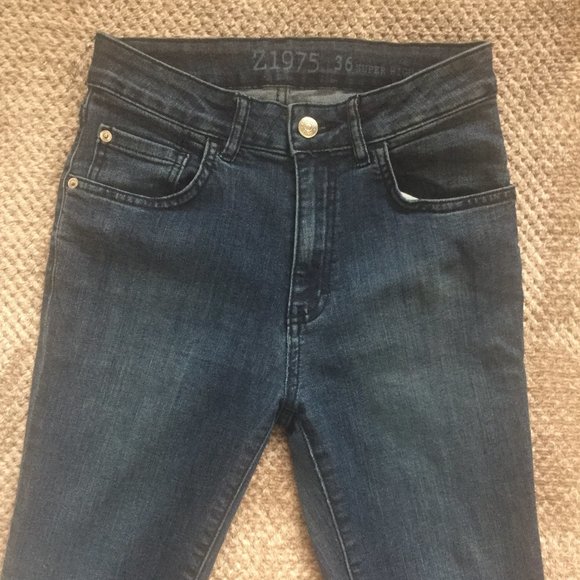 Zara Z1975 Super High-Rise Fit Skinny Jeans - Picture 3 of 9